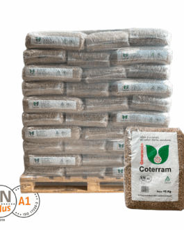 COTERAM – Palet de 70 sacos de pellets